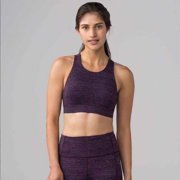 Lululemon Fast And Free Bra | Nulux | Dark Mystic | 10 - Picture 1 of 12
